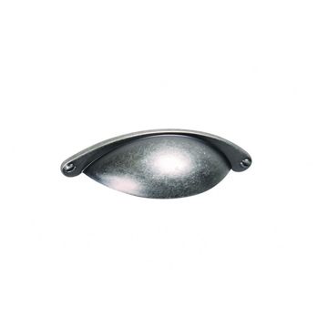 Handle Buttercup Oxidised Tin 64mm