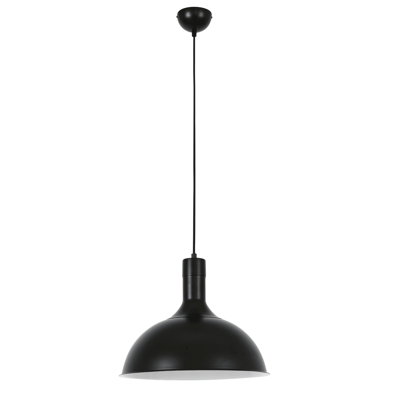 Zebbies Lighting Sandor Matt Black Pendant