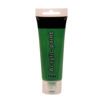Paint - Art Accessories - Acrylic - Artist - Dark Green - 75 ml - 4 Pack
