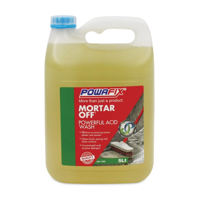 Powafix - Mortar Off 5L - 2 Pack