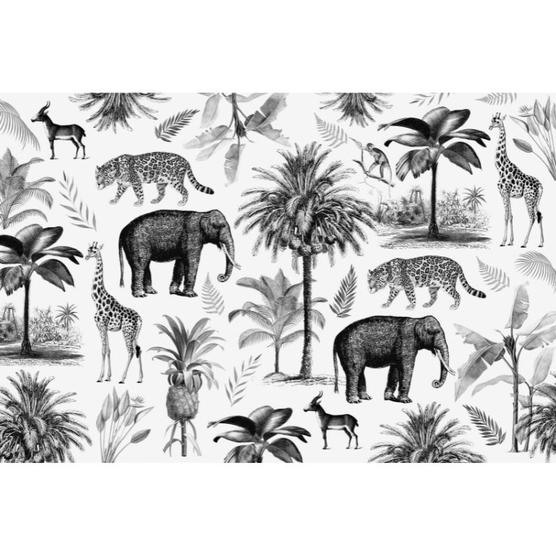Decoupage Tissue Paper Vintage Animals