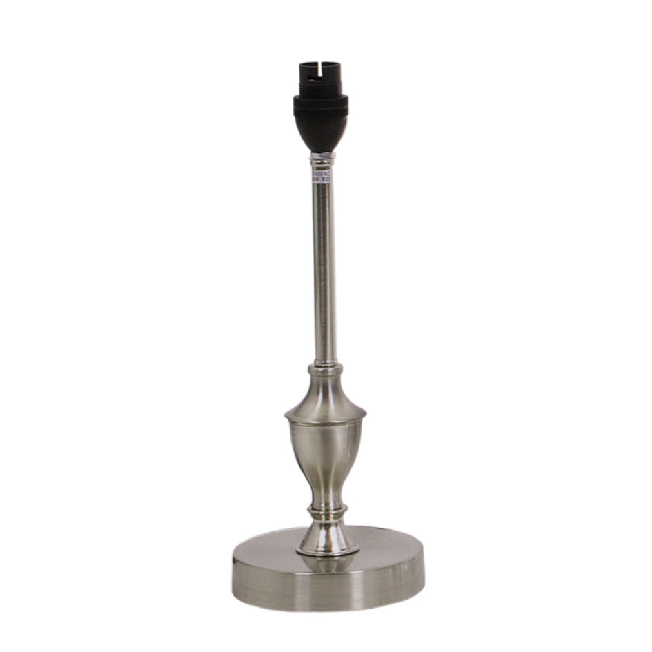 Satin Chrome Table Lamp