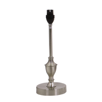 Satin Chrome Table Lamp