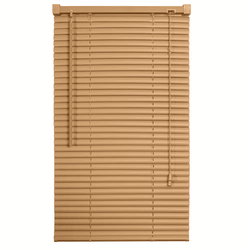 25MM PVC VENETIAN BLIND 1000MM X 1000MM - CHAMPAGNE