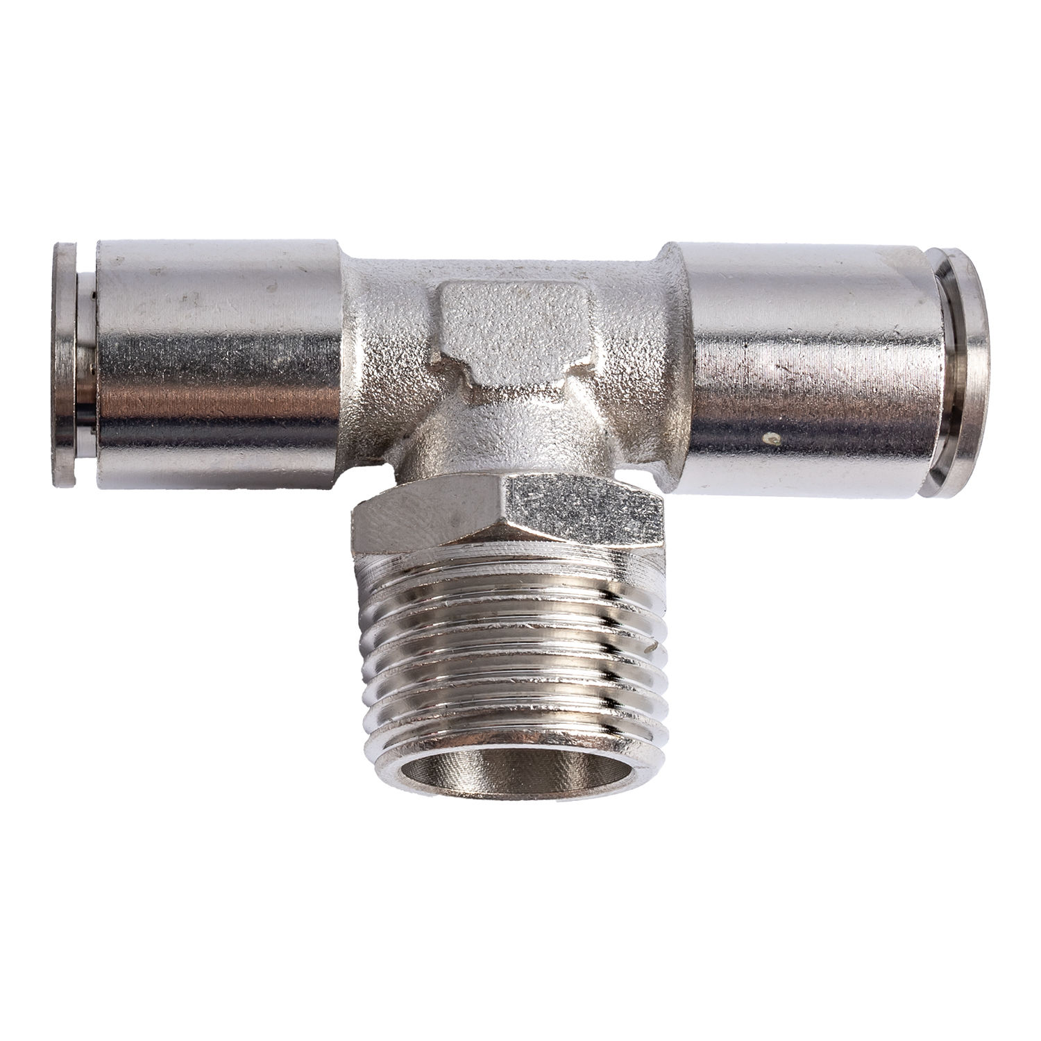 Metal Pu Fitting T-Joint 12Mm 1/2" M