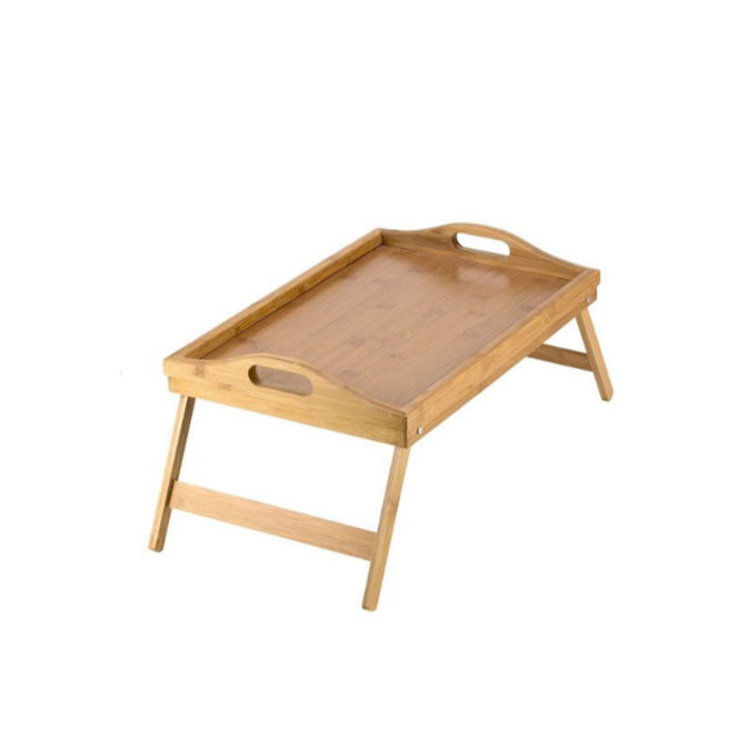Bamboo Bed Tray With Foldable Legs