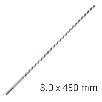 Wood Auger Drill Bit 8 X 450 Mm