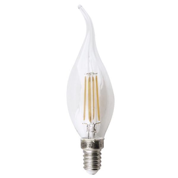 4W Warm White LED Filament Flame Bulb