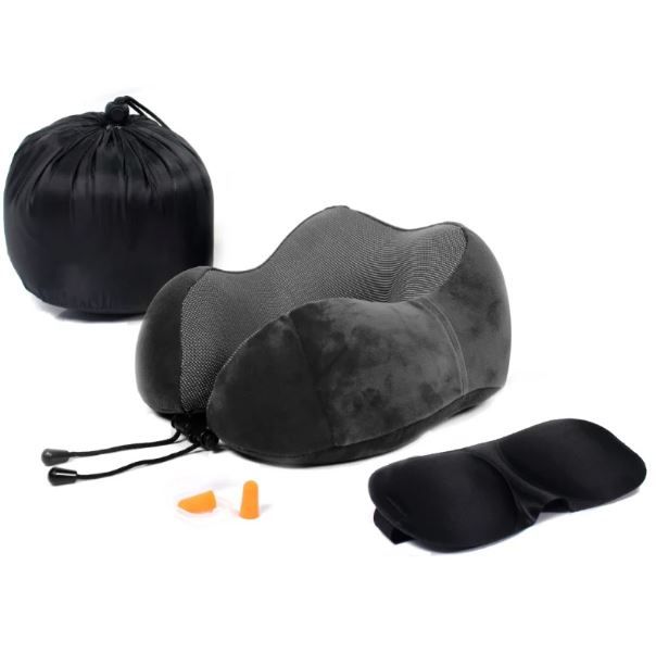 GreenLeaf Memory Foam Travel Pillow