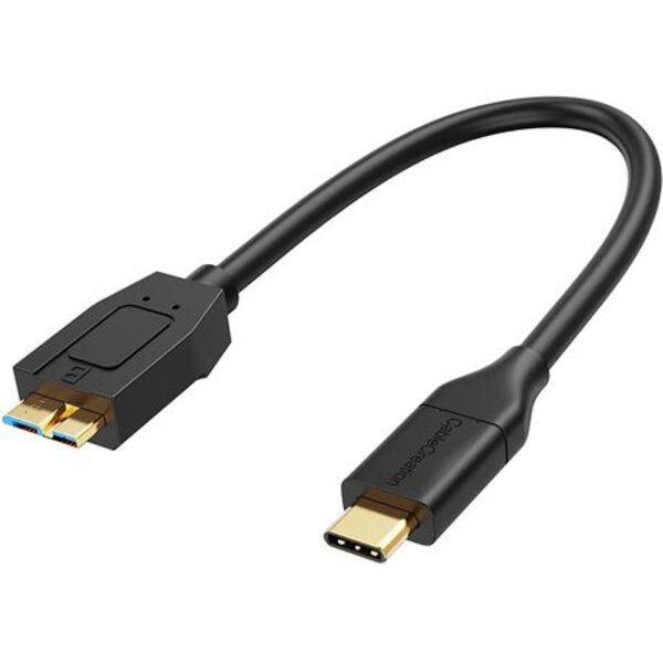 USB MICRO B TO TYPE C 3.1 TO EXTERNAL HARD DRIVE CABLE