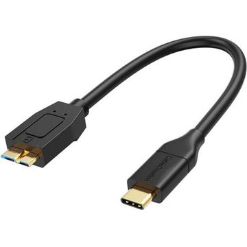 USB MICRO B TO TYPE C 3.1 TO EXTERNAL HARD DRIVE CABLE