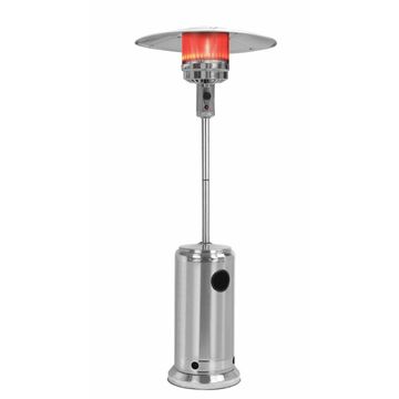 Patio Heater Stainless Steel With Segmented Pole ALVA