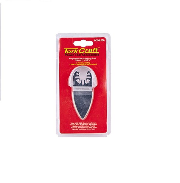 Tork Craft - Quick Change Base & Arbor 35mm Polishing Pad - 3 Pack