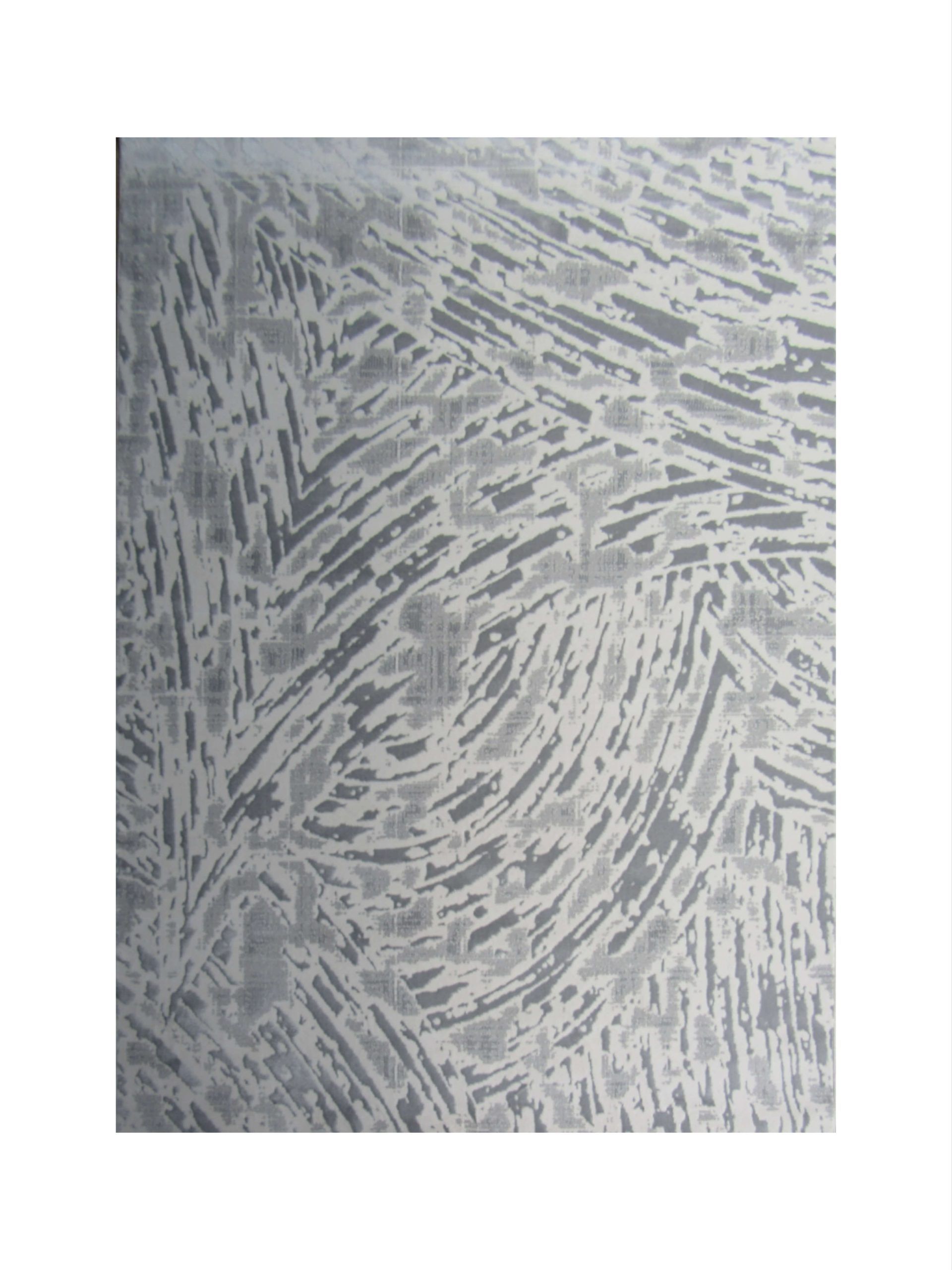 BK Carpets & Rugs -  Modern Contemporary  Area Rug –  2m x 2,9m - Grey & White
