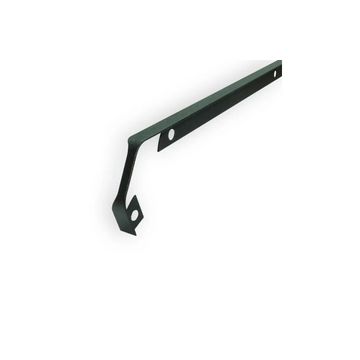 Corner Joint, Squareline R6, Black, 600mm (4 pack) BY WOODLY