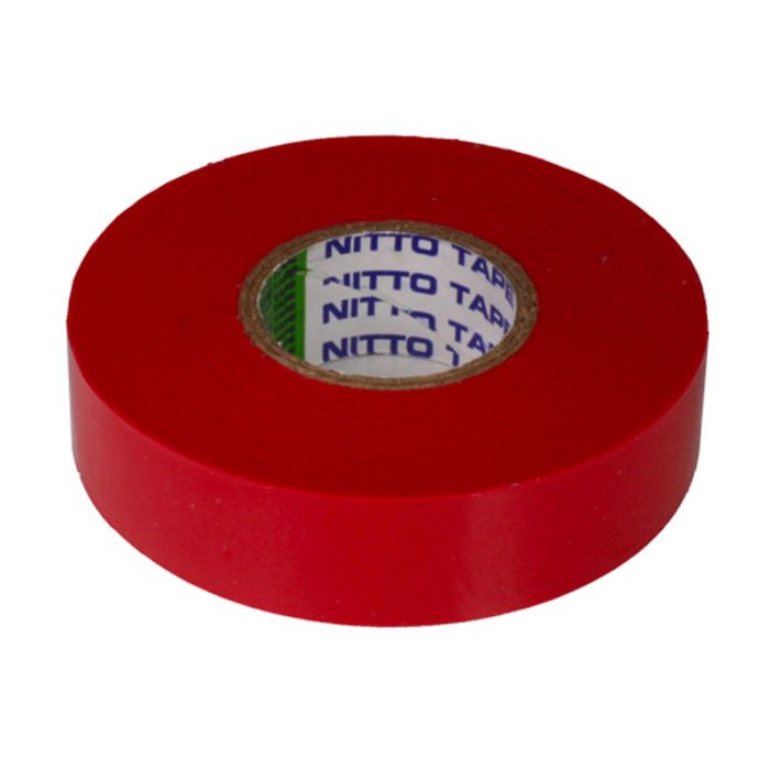 Nitto - Insulation Tape 20M Red - 12 Pack