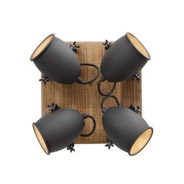 Spot Carbon 4 Light Black Wood