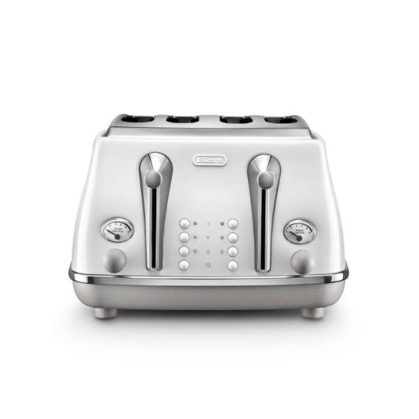 Delonghi Icona Captitals Toaster 4S Sydney White