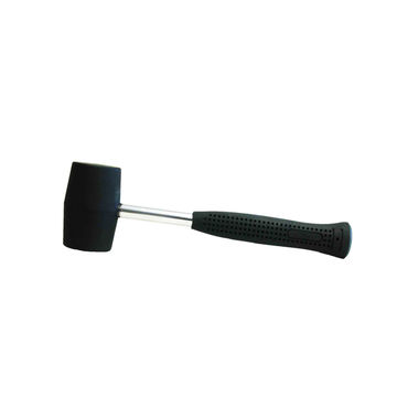 Rubber Mallet - Tube Steel Handle - 16oz