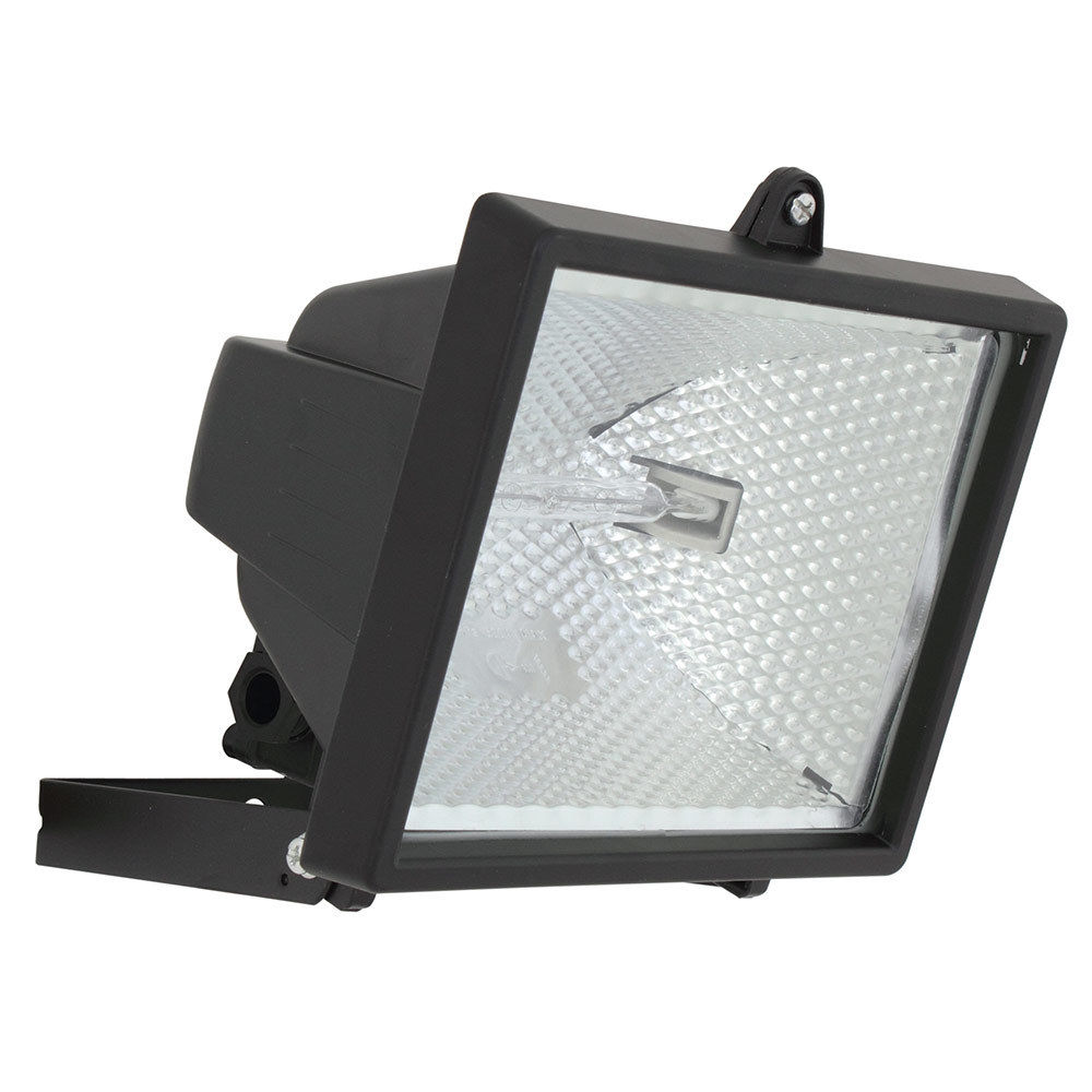 Eurolux - Halogen - 500w - Floodlight - Black