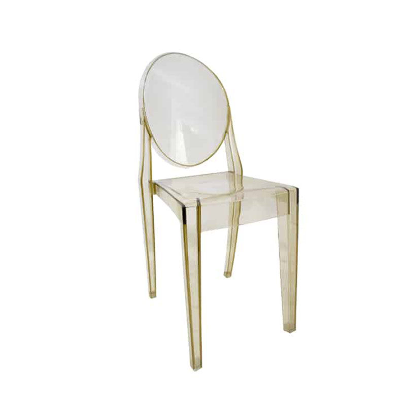 Vividitto - Replica Ghost Chair Armless - Amber
