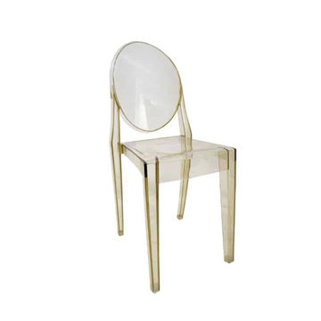 Vividitto - Replica Ghost Chair Armless - Amber