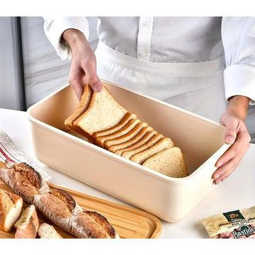 Bamboo Bread Storage Box 40cm