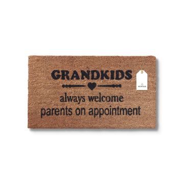 Matnifique Coir Design Doormat - Grandkids 700 x 400 x 14mm