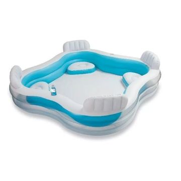 Family swimming pool with relaxation zone