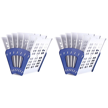 Desk File Organizer Letter Sorter - 2PCs Pack