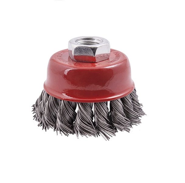 Tork Craft - Wire Cup Brush 65 x M14 Knotted Stainless Steel TCw - 2 Pack