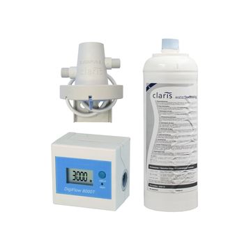 Water filtration system - Large (Cartridge, head and flowmeter) - CLARIS