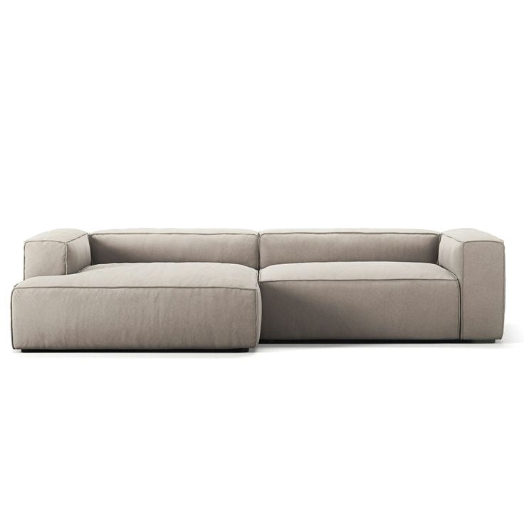 DecorMama Cassina Modular Sectional Couch – Contemporary L-Shape Sofa