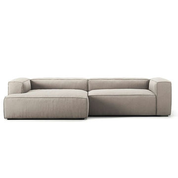 DecorMama Cassina Modular Sectional Couch – Contemporary L-Shape Sofa