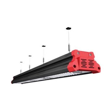 100-240VAC 100W LED Linear Highbay 60°x100° Beam 5500K