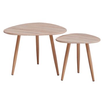 Everfurn Bohemian Nesting Coffee Table 2 Piece