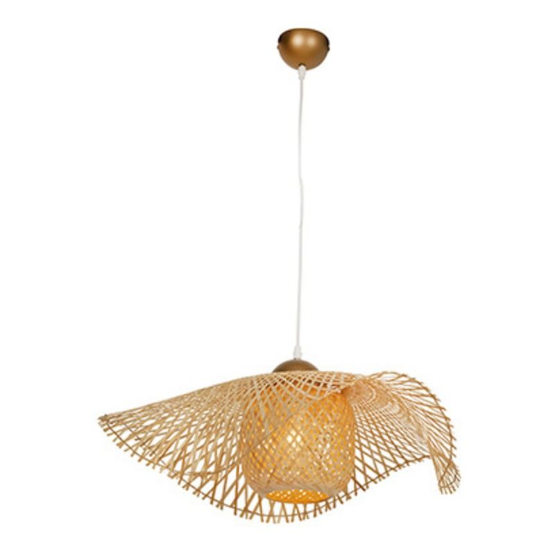 Cronus 650 Pendant Nature Woven Bamboo E27 1x60w