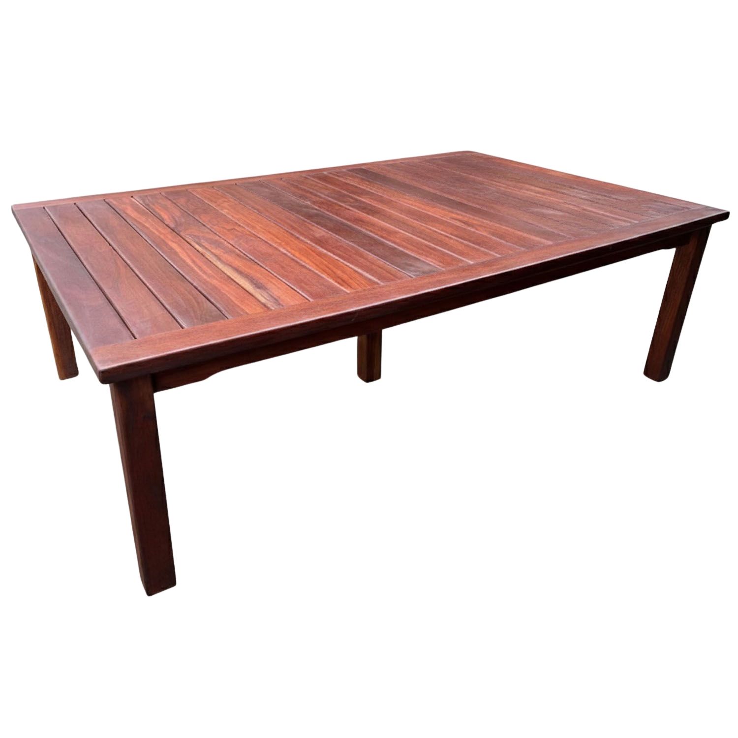 Zambezi Teak Patio Dining Table 10-Seater 2400mm x 1600mm (Undercover Only)