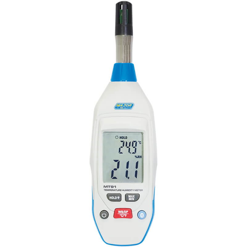 Mini Bluetooth Hygrometer (MT91) - Major Tech