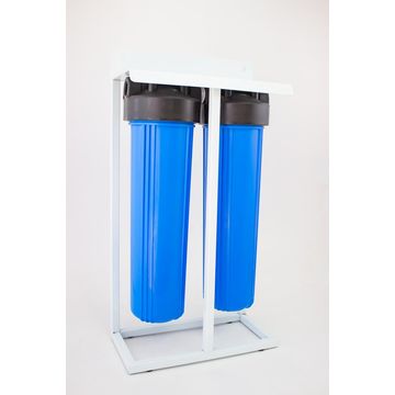 SUPERPURE 2-Stage Whole House Water Filtration System on Stand