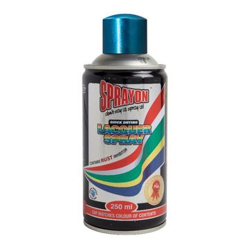 Sprayon - Mettalic Spray Paint Metallic Blue 250ml - 2 Pack