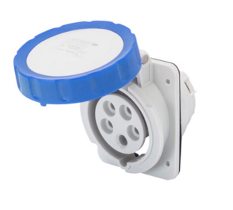 32A 2P+E 230V 10D Soc. Outlet IP67 6H