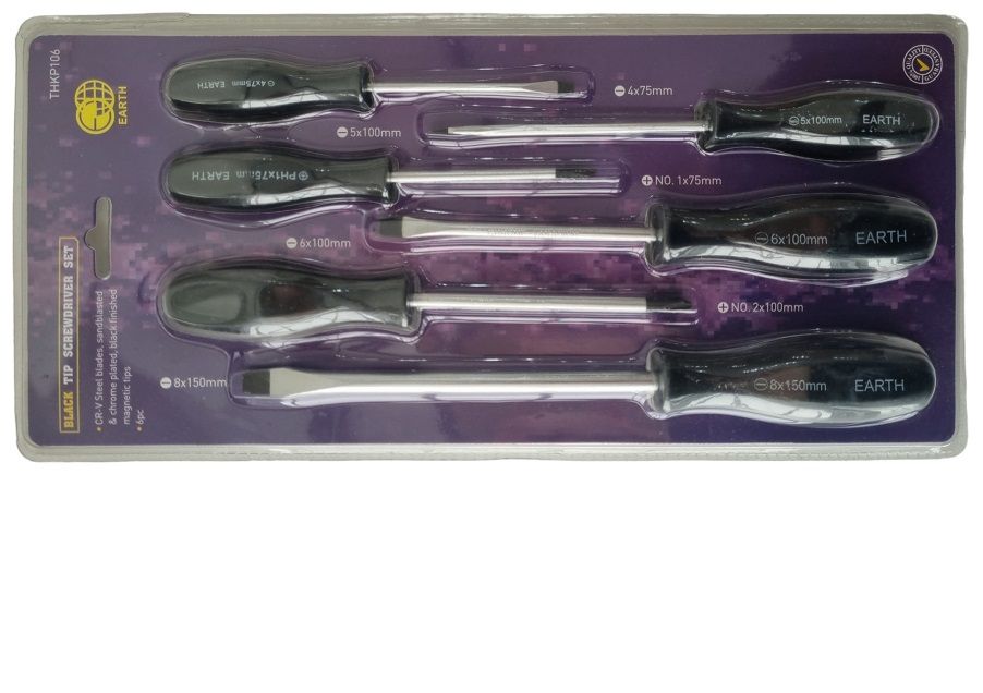 Screwdriver set 6p