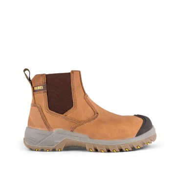 Rebel Crazy Horse Boot-Tan - UK 9