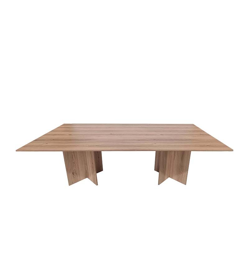 Cardiff Conference Table - Square 240cm - Sahara