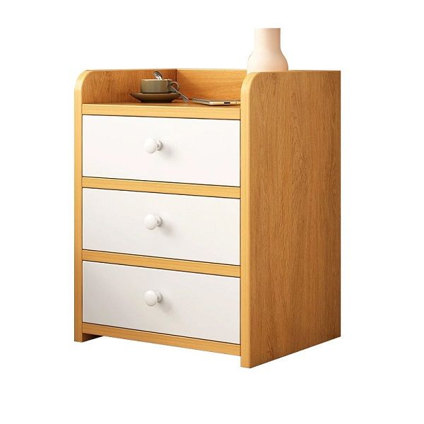 Bedside Table With Three Drawer - JG20375613