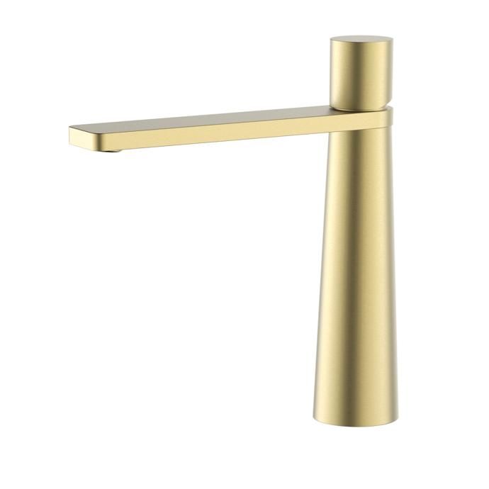 Ravenna Basin Mixer Tall-Brushed Gold