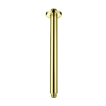 BRUSHED BRASS CEILING SHOWER ARM