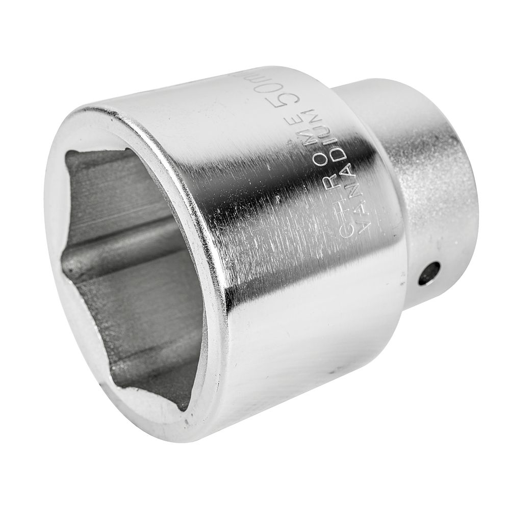 Socket 50Mm 1" Drive Crv Hex