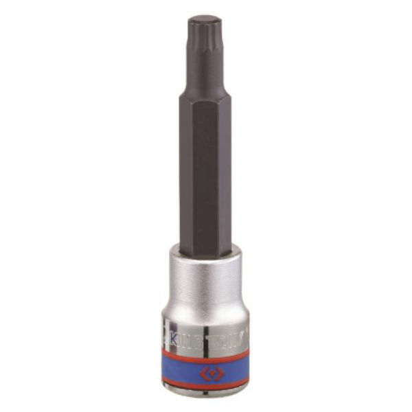 King Tony - Socket 1/2" Spline Bit 8.9 X 100Mm - 3 Pack
